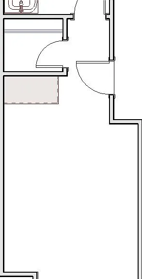 Typical Studio floorplan