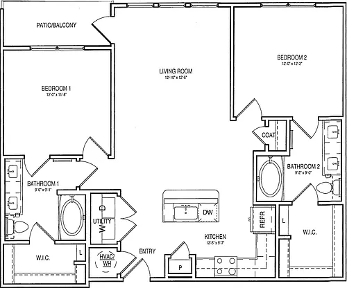 Floor plan B2