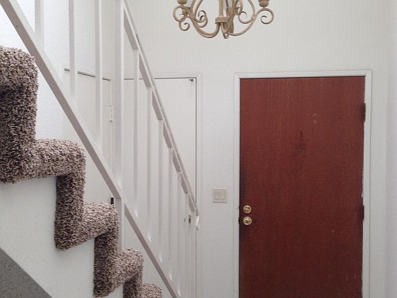 Inviting Entry with a large skylight