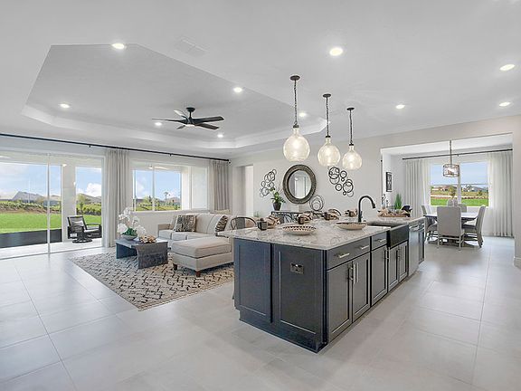 Foyer to Great Room Wellington Floor Plan On Top of the World Communities Ashford Neighborhood