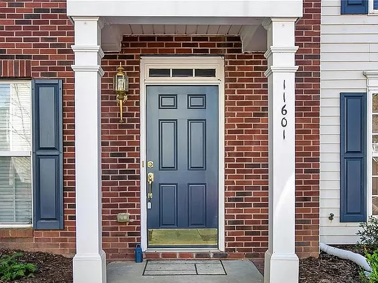 Front of the Townhouse