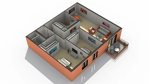 Floor plan Eleven 13