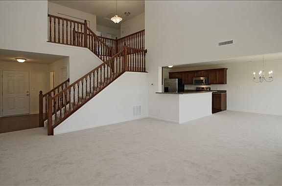 Two-story family room