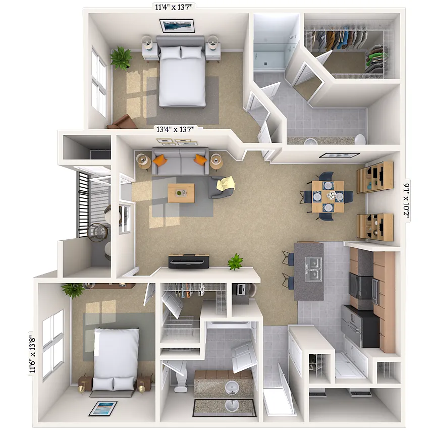Floor plan Maple