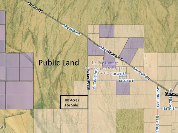 470XX 71E Street #-, Salome, AZ 85348