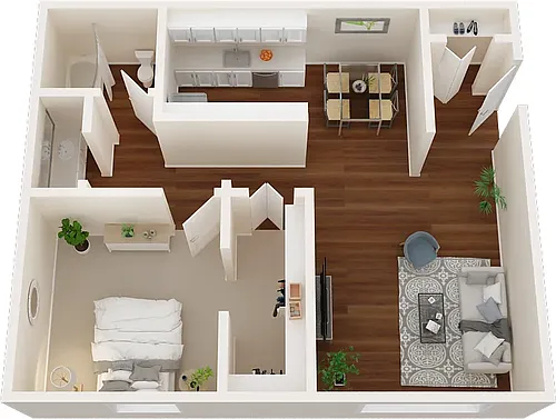 Floor plan Plan A