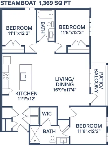 Floor plan Steamboat