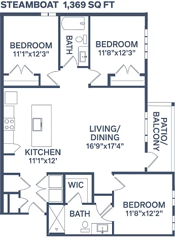 Floor plan Steamboat