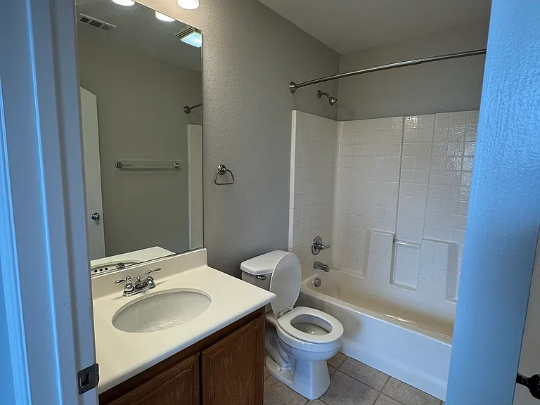 En suite bathroom