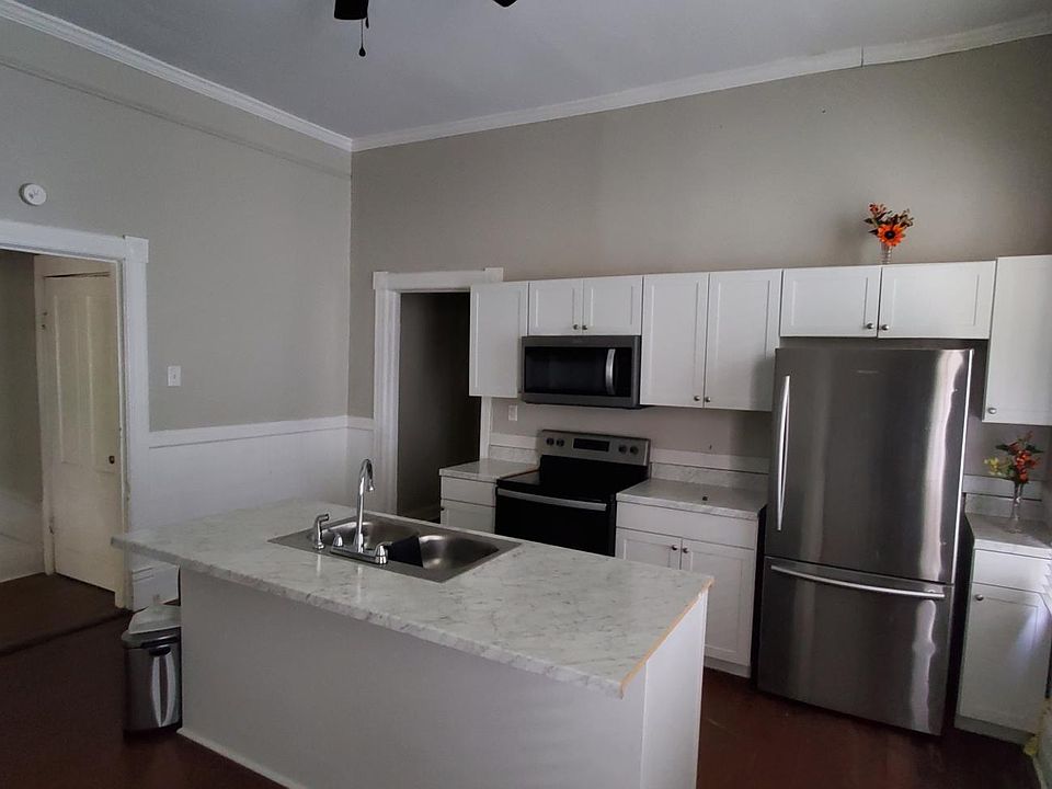 Kitchen with included appliances.