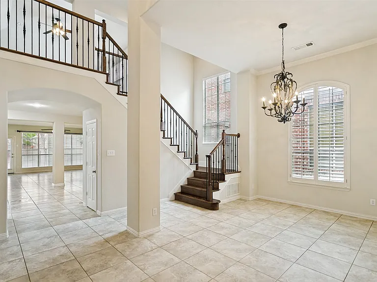 entrance opens into wide hall includes formal dining