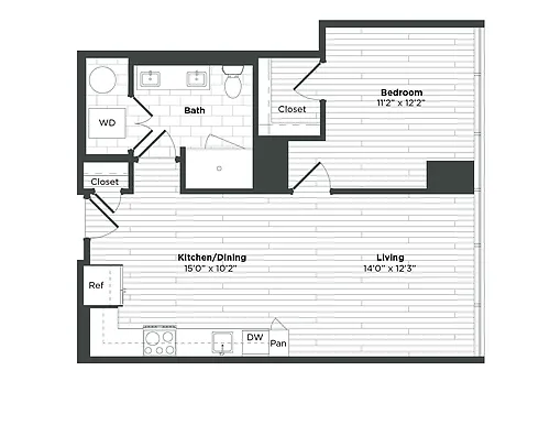 Floor plan 1F