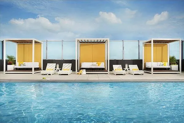 Swimming Pool on the roof top