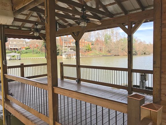 Covered  fixed deck area