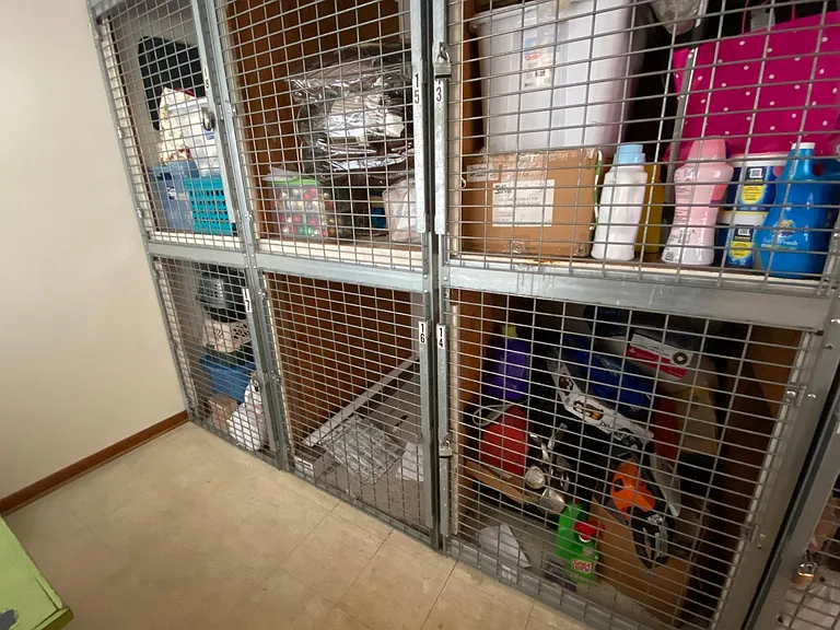 Storage in Laundry Area