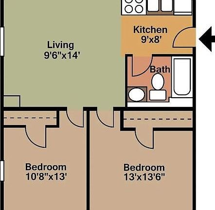 2nd image of 4700 Westgrove St #5