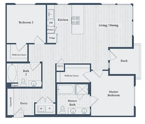 Floor plan B930