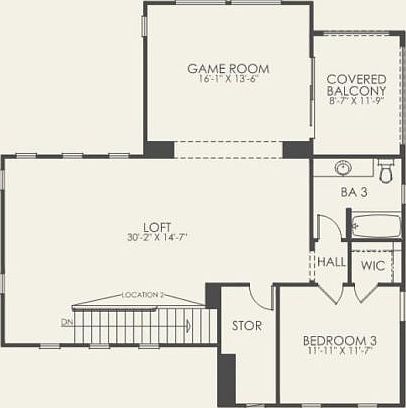 Second Floor 3 br 3.5 ba