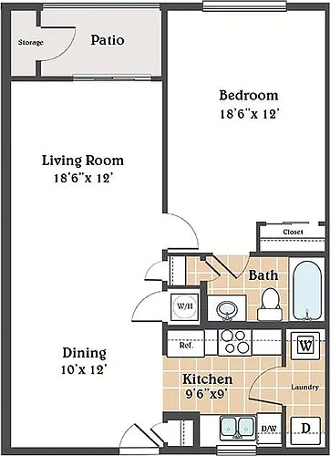 Floor plan Ocean Mist