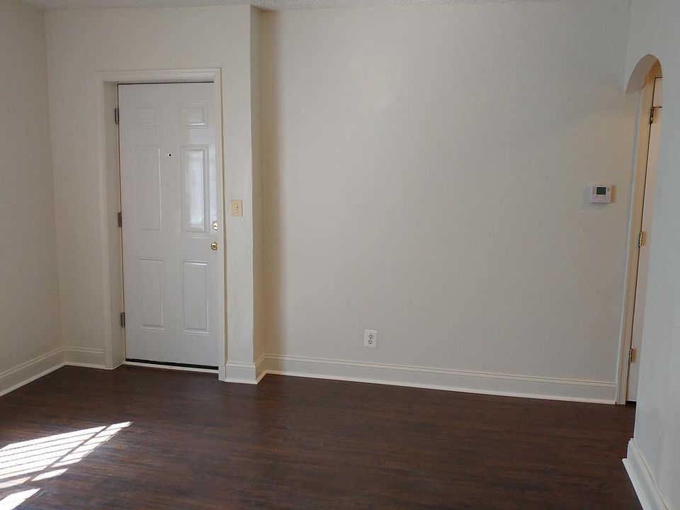 Living room entry door and laminate flooring