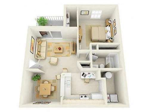 Floor plan Arie Deluxe