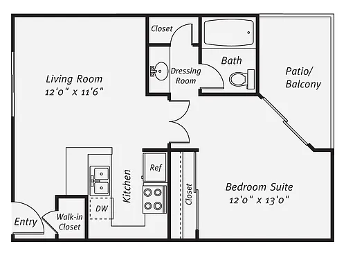 Floor plan A2