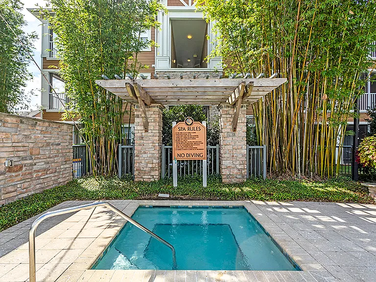 Resort Style Pool and Spa Area