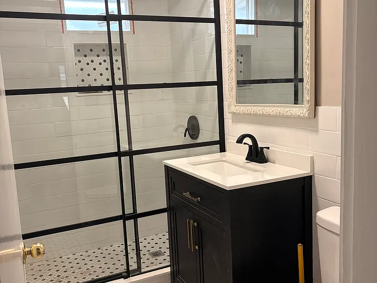 full new bathroom