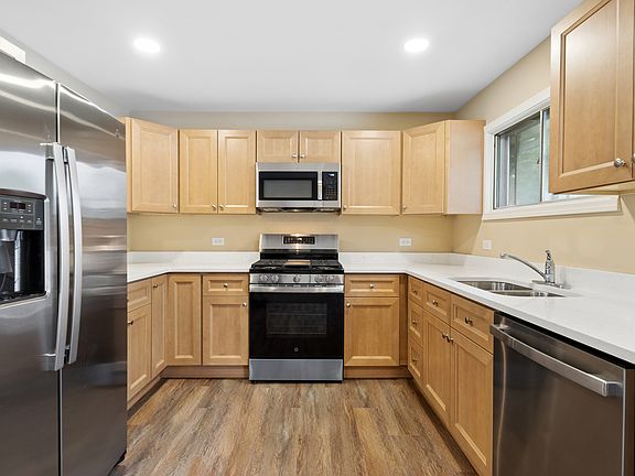 Kitchen with new appliances