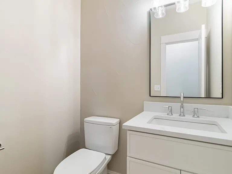 Powder Room newly remodeled 2025