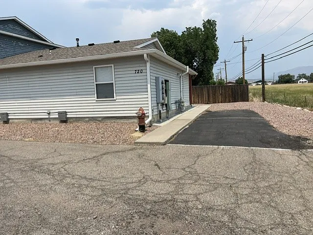 Parking next to condo