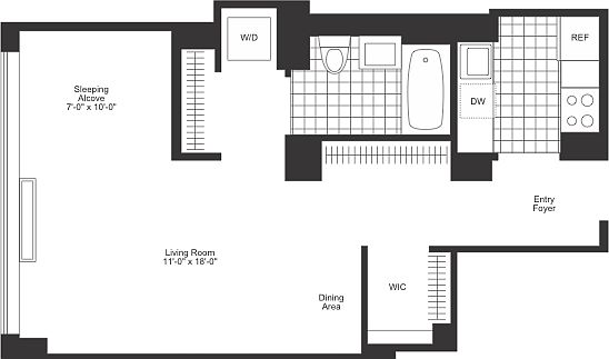 2nd image of 535 W 23rd St #N3f