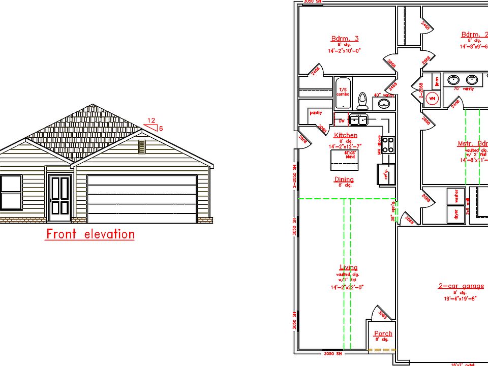 Plan Elevation.