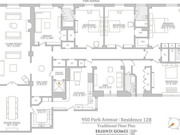 4th image of 950 Park Ave APT 12B