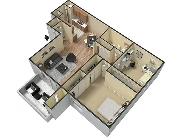 Floor plan Water Edge