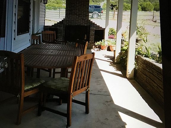 outdoor living fireplace