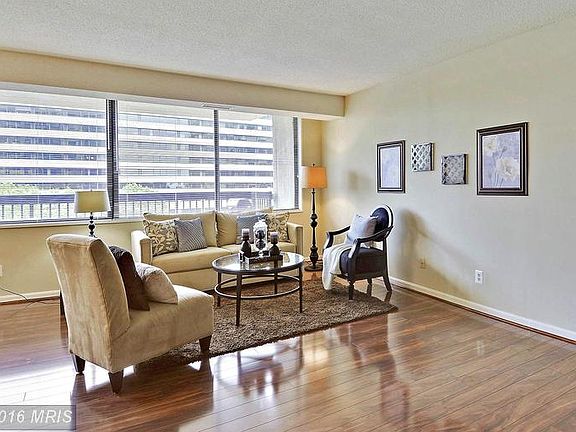 Gleaming hardwood floors