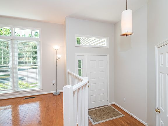 A warm and welcoming entrance to the home