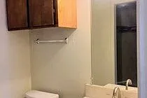 Half bath attached to each bedroom