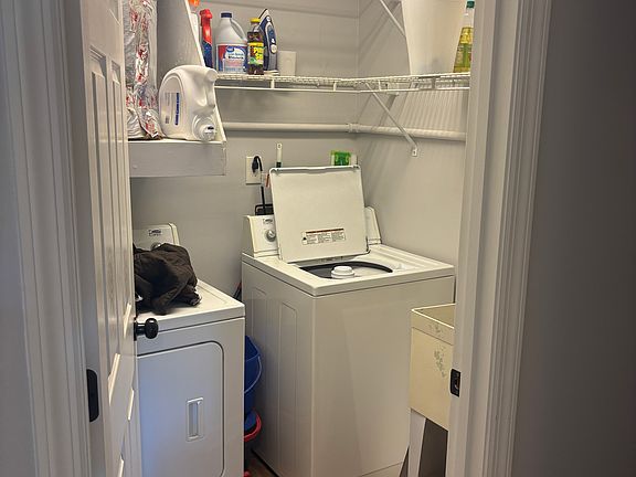 Laundry area
