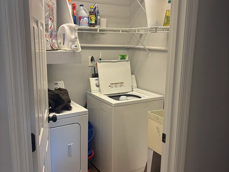 Laundry area