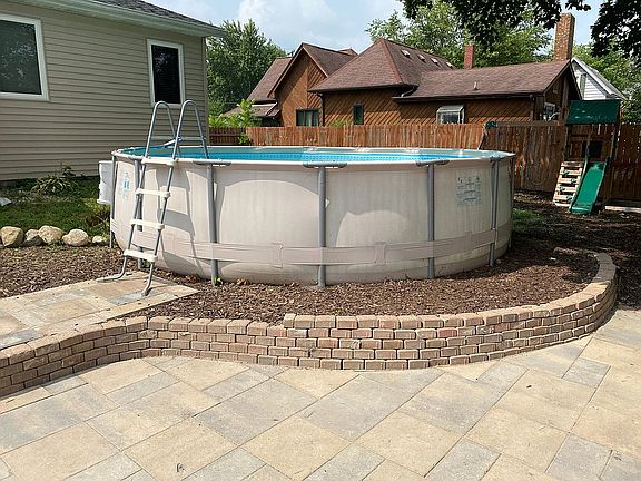 Pool in Fenced Area