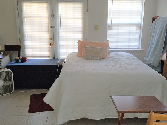 North wall of apartment