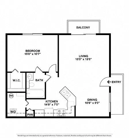 Floor plan A1A Abbey