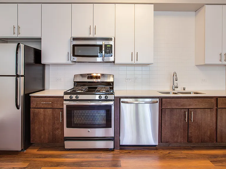 Renovated kitchens in select homes