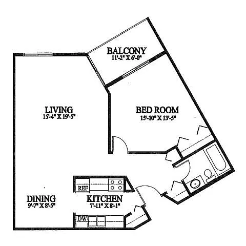 Floor plan A18