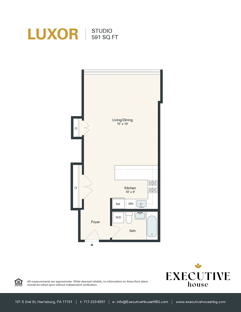 Floor plan The Luxor