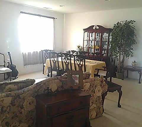 dining and living room