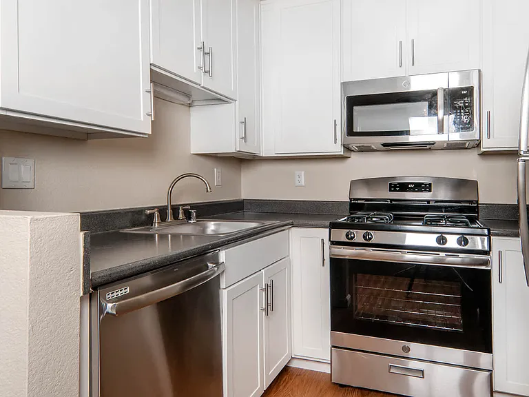 Kitchen with Stainless Steel Appliances
