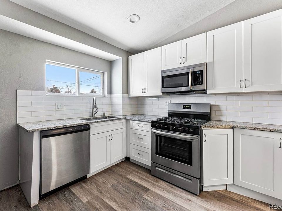 Kitchen and gas range